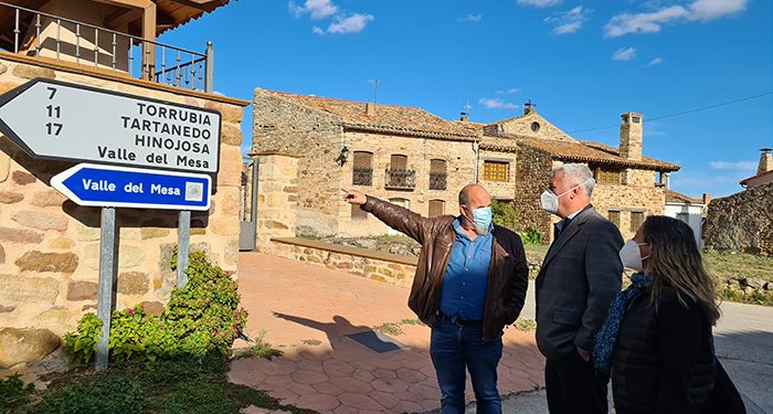 La Diputación de Guadalajara inicia las obras de mejora de la GU-426 entre Rueda de la Sierra y Torrubia