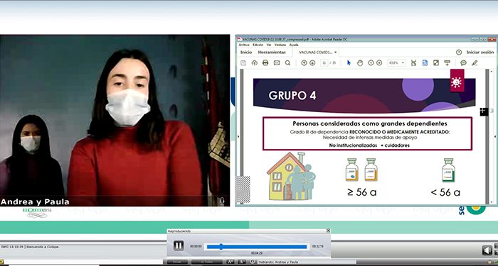 La Gerencia del Área Integrada de Cuenca retoma las sesiones formativas para los profesionales sanitarios de manera on-line