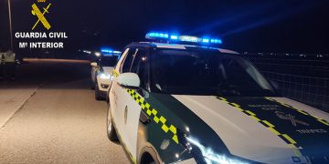 La Guardia Civil de Guadalajara investiga dos veces en el mismo día a un conductor con pérdida del permiso de conducir por pérdida total de puntos