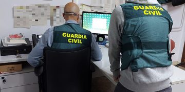 La Guardia Civil detiene en Villarrobledo a una persona que estafó más de 54.000 euros al Ayuntamiento de El Casar