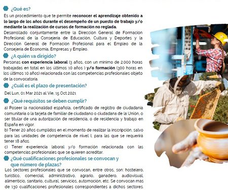 La patronal conquense informa sobre Acredita 2021 a través del proyecto de asesoramiento de formación profesional