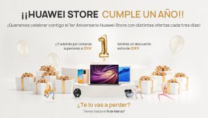 La tienda online de HUAWEI, Huawei Store, celebra su primer aniversario