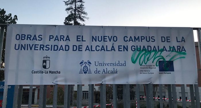 La UAH aclara que sólo se han cortado diez árboles en el Campus de 'Las Cristinas' que ha sido imposible trasplantar