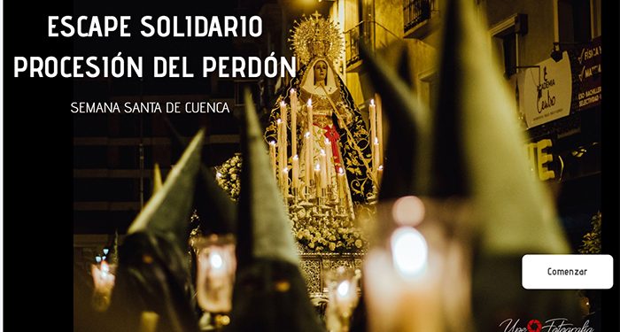La V. H. de María Stma. de la Esperanza lanza un “Escape online solidario” sobre la procesión del Perdón 1 La V. H. de María Stma. de la Esperanza lanza un “Escape online solidario” sobre la procesión del Perdón