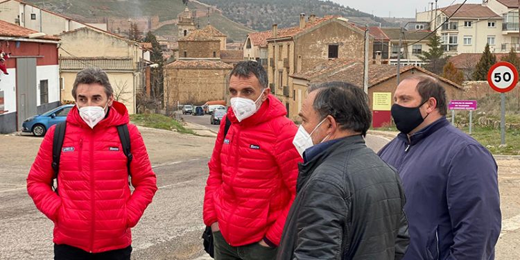 La Vuelta se desplaza a Molina de Aragón para preparar la llegada de su cuarta etapa
