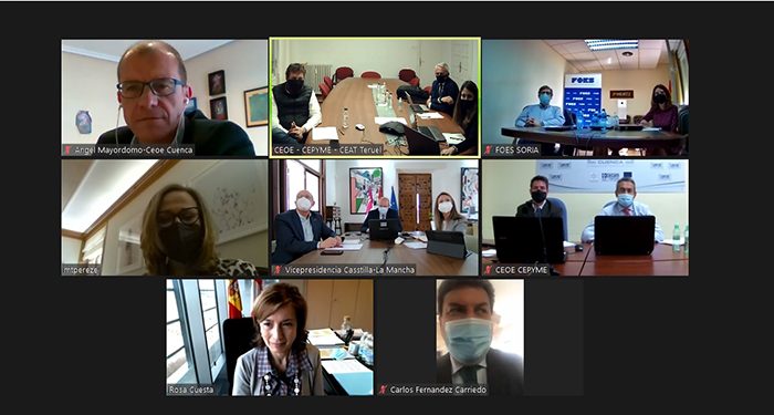 Las CEOEs de Cuenca, Soria y Teruel comparten con las Comunidades Autónomas el proyecto ‘5 for Rural’ 1 Las CEOEs de Cuenca, Soria y Teruel comparten con las Comunidades Autónomas el proyecto ‘5 for Rural’