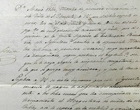 Las dificultades de las maestras de niñas en el siglo XIX