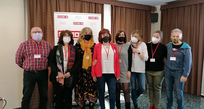 Lucía Garrido Mingo, reelegida secretaria general de CCOO-FSC Cuenca