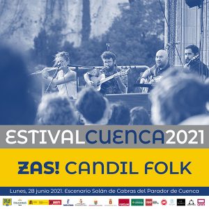 María José Llergo y Zas! Candil Folk, nuevas confirmaciones en Estival Cuenca 21
