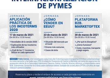 Nuevo ciclo virtual de jornadas de comercio exterior de CEOE-Cepyme Guadalajara