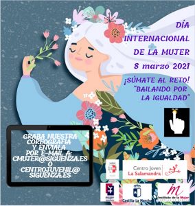 Sigüenza celebra el Día Internacional de las Mujeres vistiéndose de violeta y 'Bailando por la Igualdad'