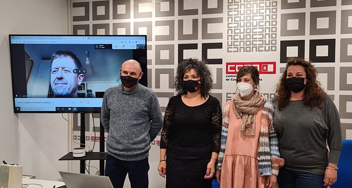 Susana Fernández Lorca, reelegida por unanimidad secretaria general de CCOO- Enseñanza Guadalajara