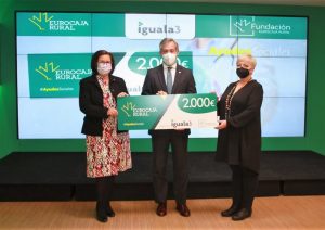 Un programa de rehabilitación itinerante para personas con daño cerebral, de Iguala 3, premiado por la Fundación Eurocaja Rural