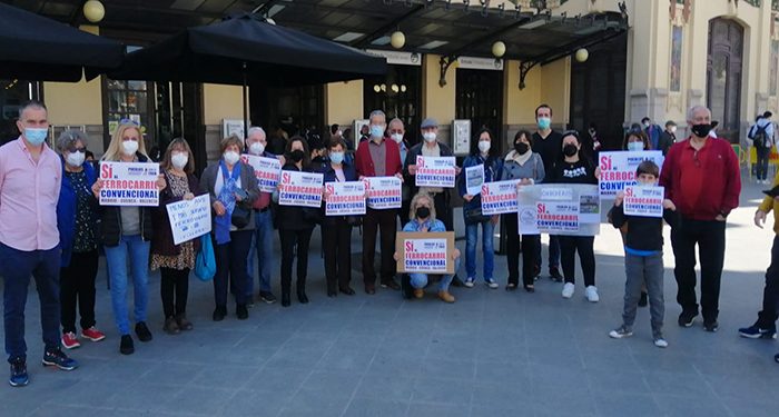 Cuenca se vuelca para que no desaparezca la línea de tren convencional Madrid-Cuenca-Valencia