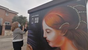 Villanueva de la Torre visibiliza a grandes mujeres de la historia en el Día Internacional de la Mujer con un mural dedicado a Luisa de Medrano