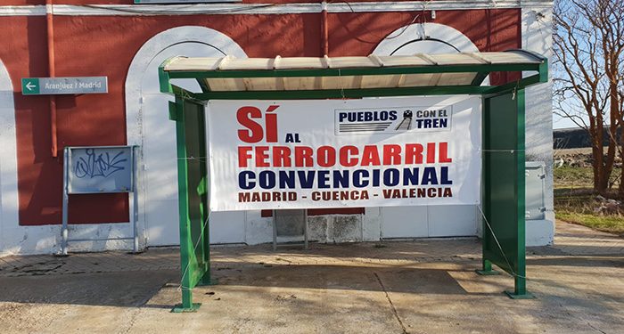 Cuenca se vuelca para que no desaparezca la línea de tren convencional Madrid-Cuenca-Valencia