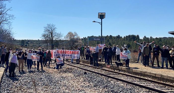 Cuenca se vuelca para que no desaparezca la línea de tren convencional Madrid-Cuenca-Valencia