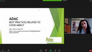 ADAC muestra en un seminario internacional las acciones de apoyo a emprendedores puestas en marcha ante la crisis del covid-19