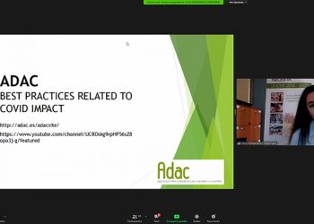 ADAC muestra en un seminario internacional las acciones de apoyo a emprendedores puestas en marcha ante la crisis del covid-19