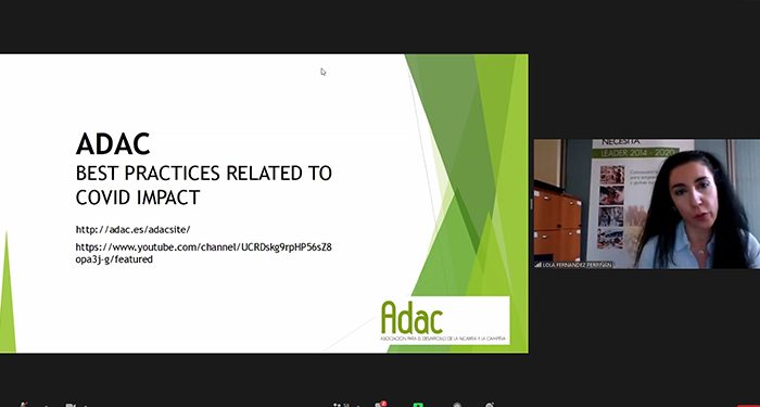 ADAC muestra en un seminario internacional las acciones de apoyo a emprendedores puestas en marcha ante la crisis del covid-19 1 ADAC muestra en un seminario internacional las acciones de apoyo a emprendedores puestas en marcha ante la crisis del covid-19