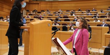 Aurelia Sánchez adquiere la condición plena de senadora