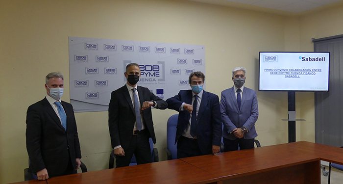 CEOE-Cepyme Cuenca y el Banco Sabadell seguirán juntos en apoyo de las empresas de la provincia