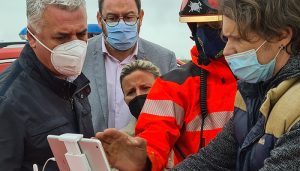 Doce operarios y 18 bomberos de la Diputación de Guadalajara trabajan para devolver la normalidad a El Casar tras las intensas lluvias