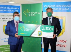 Edad Dorada Mensajeros de la Paz invertirá la 'Ayuda Social' de Fundación Eurocaja Rural en Equipos de Protección Individual para sus residencias