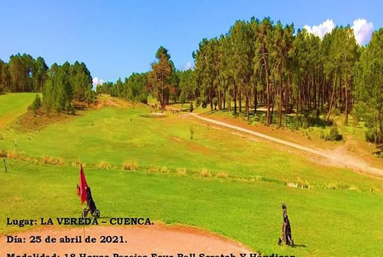 El Club de Golf la Vereda acoge el 25 de abril el campeonato regional de golf por parejas de campos cortos