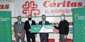 El economato 'Papa Francisco', de Cáritas Interparroquial en Talavera de la Reina, merecedor de una de las 'Ayudas Sociales' de Fundación Eurocaja Rural