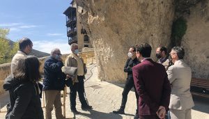 El lunes comienzan las obras de la calle Canónigos para sustituir el colector de saneamiento y reparar el muro