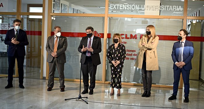 El ministro Escrivá avanza la colaboración que mantendrá con la UCLM en materia de empleabilidad de sus estudiantes