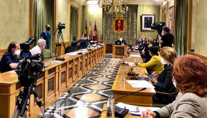 El Pleno del Ayuntamiento de Cuenca aprueba el convenio de bomberos con la Diputación Provincial