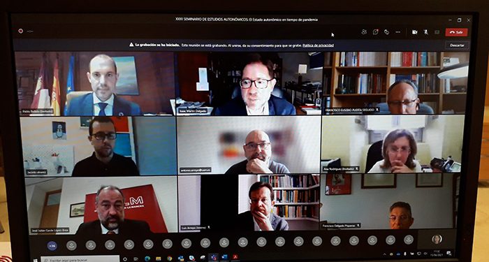 El seminario más veterano de la UCLM analiza cómo afectan las reformas normativas en tiempos COVID al Estado autonómico