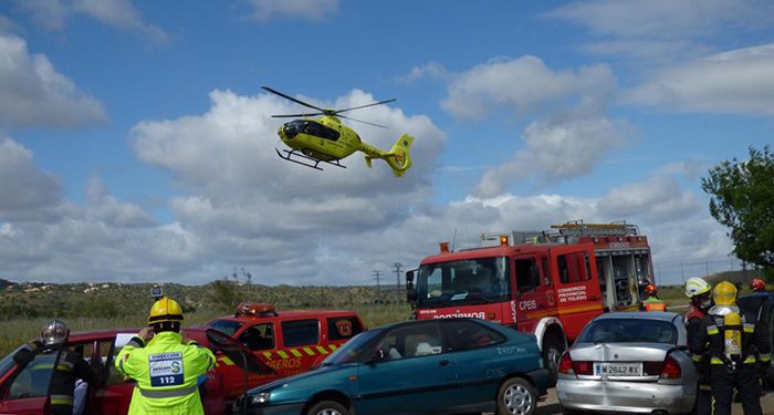 El Servicio de Emergencias 1-1-2 de Castilla-La Mancha coordinó la actuación en 152 accidentes de tráfico graves durante el pasado año 1 El Servicio de Emergencias 1-1-2 de Castilla-La Mancha coordinó la actuación en 152 accidentes de tráfico graves durante el pasado año