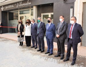Eurocaja Rural asiste al acto inaugural de la nueva sede de Caja Rural de Villamalea