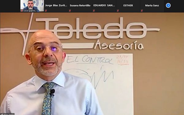 Éxito del nuevo webinar de CEOE-Cepyme Guadalajara basado en como tomar el control de tu empresa 1 Éxito del nuevo webinar de CEOE-Cepyme Guadalajara basado en como tomar el control de tu empresa