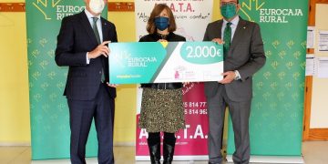 Fundación Eurocaja Rural entrega a AFATA una ayuda de 2.000 euros para favorecer la actividad de sus usuarios durante la pandemia