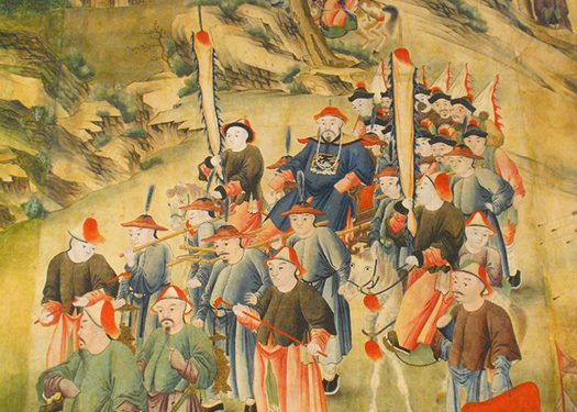 Guadalajara destaca en abril el simbolismo en la indumentaria china de la dinastía Qing reflejada en la decoración del Palacio de la Cotilla