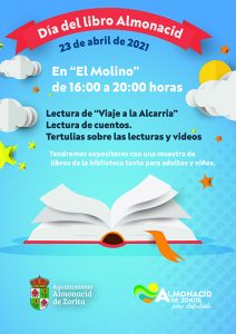 Lectura del Viaje a La Alcarria, en el Día del Libro, para subrayar la reapertura de la Biblioteca de Almonacid