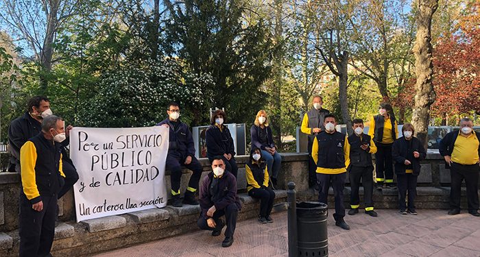 La cartería de Cuenca inicia movilizaciones por la falta de personal 1 La cartería de Cuenca inicia movilizaciones por la falta de personal