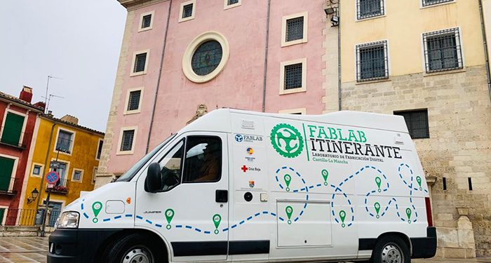La Diputación de Cuenca se une como colaborador al proyecto FabLab Itinerante junto a Cruz Roja y la Embajada de EE.UU