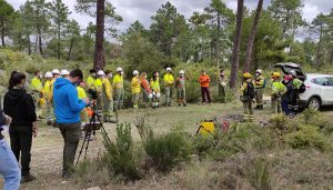 La Escuela Técnica Superior de Ingenieros Agrónomos y de Montes forma en el proyecto “Plantando Cara al Fuego”