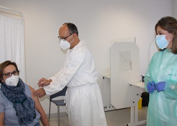 La Gerencia del Área Integrada de Cuenca comienza la vacunación del grupo de edad entre los 56 y los 65 años