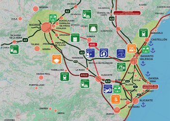 La patronal conquense apoya el proyecto de Conexus de unión verde y digital entre Madrid y Valencia