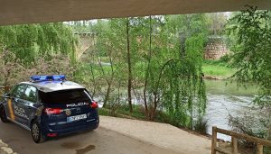 La Policía Nacional detiene en Guadalajara a un varón que se enfrentó a la Policía con un hacha