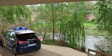 La Policía Nacional detiene en Guadalajara a un varón que se enfrentó a la Policía con un hacha