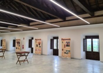 La Sala de Cubiertas del Ayuntamiento de Huete acoge la exposición ‘El Cristal de Hispania’