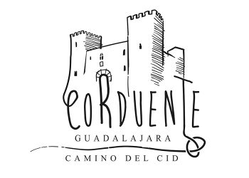 La silueta del castillo de Santiuste, en Corduente, ilustra el nuevo sello del Camino del Cid