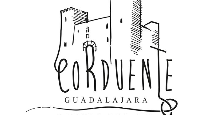 La silueta del castillo de Santiuste, en Corduente, ilustra el nuevo sello del Camino del Cid